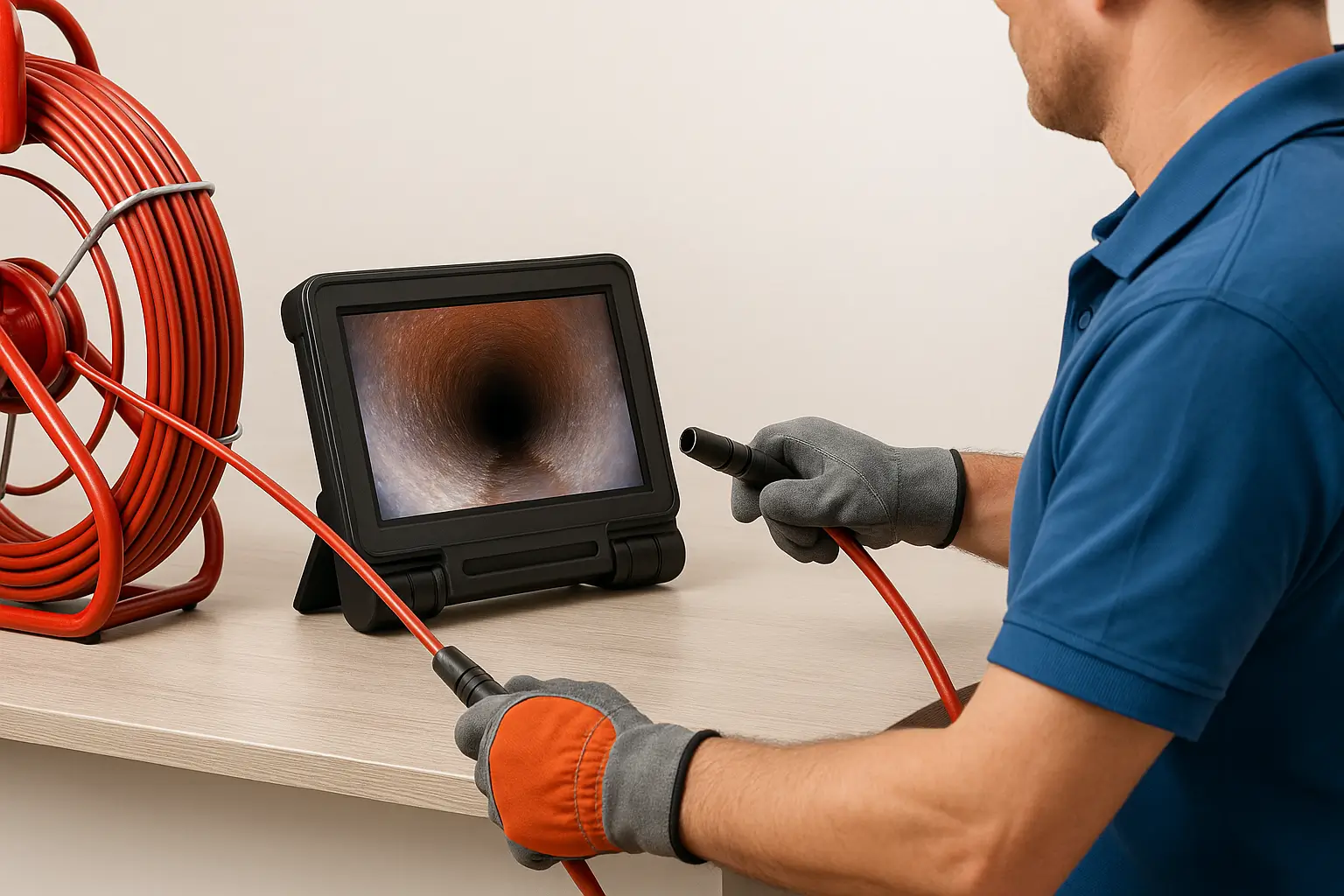 TV-Untersuchung live am Monitor in Kreuzau